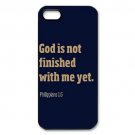 Free Shipping Bible Verse Aluminium Plastic Hard Back Cover Case for iPhone 4/4S