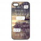 Free Shipping Bible Verse Aluminium Plastic Hard Back Cover Case for iPhone 4/4S