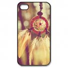 Free Shipping Classical Dream Catcher Aluminium Alloy Plastic Hard Back Cover Case for iPhone 4/4S