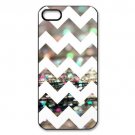 Free Shipping Chevron Rainbow The Cross Aluminium Alloy Plastic Hard Back Cover Case for iPhone 4/4S