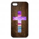 Free Shipping Chevron Rainbow The Cross Aluminium Alloy Plastic Hard Back Cover Case for iPhone 4/4S