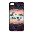 Free Shipping Quotes For Life Love Aluminium Alloy Plastic Hard Back Cover Case for iPhone 4/4S
