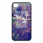 Free Shipping Quotes For Life Love Aluminium Alloy Plastic Hard Back Cover Case for iPhone 4/4S