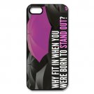 Free Shipping Quote For Life Love Aluminium Alloy Plastic Hard Back Cover Case for iPhone 4/4S