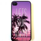 Free Shipping Fashion vintage Retro Aluminium Alloy Plastic Hard Back Cover Case for iPhone 4/4S