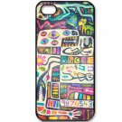 Free Shipping Aztec Geometric Aluminium Alloy Plastic Hard Back Cover Case for iPhone 4/4S
