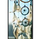 Free Shipping Dream Catcher Nebula Aluminium Alloy Plastic Hard Back Cover Case for iPhone 5/5S