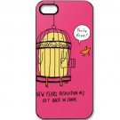 Free Shipping Retro Funny Durable Aluminium Alloy Plastic Hard Back Cover Case for iPhone 5/5S