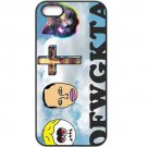 Free Shipping Retro Funny Durable Aluminium Alloy Plastic Hard Back Cover Case for iPhone 5/5S