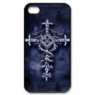 Free Shipping Protector Cross Aluminium Alloy Plastic Hard Back Cover Case for iPhone 5/5S