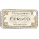 Free Shipping Hogwarts Ticket Aluminium Alloy Plastic Hard Back Cover Case for iPhone 5/5S