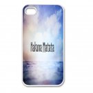 Free Shipping Quote Life Lover Aluminium Alloy Plastic Hard Back Cover Case for iPhone 5/5S