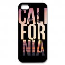 Free Shipping Quote California Aluminium Alloy Plastic Hard Back Cover Case for iPhone 5/5S