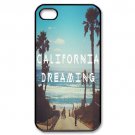Free Shipping Quote California Aluminium Alloy Plastic Hard Back Cover Case for iPhone 5/5S