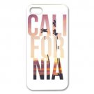 Free Shipping Quote California Aluminium Alloy Plastic Hard Back Cover Case for iPhone 5/5S