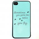 Free Shipping Quote California Aluminium Alloy Plastic Hard Back Cover Case for iPhone 5/5S