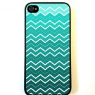 Free Shipping vintage Chevron Aluminium Alloy Plastic Hard Back Cover Case for iPhone 5/5S