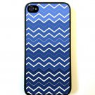 Free Shipping vintage Chevron Aluminium Alloy Plastic Hard Back Cover Case for iPhone 5/5S
