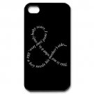 Free Shipping Of Mice and Men Aluminium Alloy Plastic Hard Back Cover Case for iPhone 5/5S