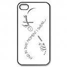 Free Shipping The Lion Quote Aluminium Alloy Plastic Hard Back Cover Case for iPhone 5/5S