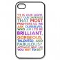 Free Shipping The Lion Quote Aluminium Alloy Plastic Hard Back Cover Case for iPhone 5/5S