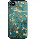 Free Shipping flowers watercolor art Aluminium Alloy Plastic Hard Back Cover Case for iPhone 5/5S