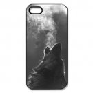 Free Shipping Wolf Dog Horse Aluminium Alloy Plastic Hard Back Cover Case for iPhone 5/5S