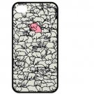 Free Shipping Cute Elephant Aluminium Alloy Plastic Hard Back Cover Case for iPhone 4/4S