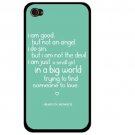 Free Shipping fashion print Aluminium Alloy Plastic Hard Back Cover Case for iPhone 4/4S