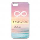 Free Shipping Anchor Quote Aluminium Alloy Plastic Hard Back Cover Case for iPhone 4/4S