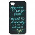 Free Shipping Harry Potter Quotes Aluminium Alloy Plastic Hard Back Cover Case for iPhone 4/4S