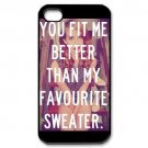 Free Shipping Slim Lana Del Rey Aluminium Alloy Plastic Hard Back Cover Case for iPhone 4/4S
