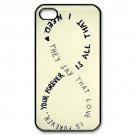 Free Shipping Sleeping With Sirens Aluminium Alloy Plastic Hard Back Cover Case for iPhone 4/4S