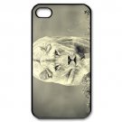 Free Shipping  Lion Monroe Quote Aluminium Alloy Plastic Hard Back Cover Case for iPhone 4/4S
