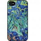Free Shipping flowers watercolor art Aluminium Alloy Plastic Hard Back Cover Case for iPhone 4/4S