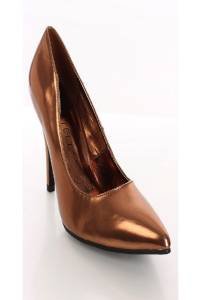 bronze pointed heels