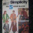 Simplicity 9917 Pattern 5 Hour Blazer Size: NN (10-16) Uncut 13 pcs