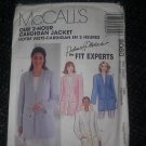 McCall's 2 Hour Cardigan Jacket Palmer Pletsch 8060 Pattern 20-22 Ex Large