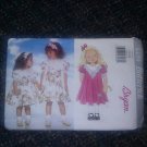 Butterick Bryan Little Girls Dresses Uncut Pattern 4459 Size 5 - 6 - 6x 1996 Dress