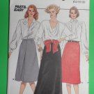 Butterick Misses' Skirt Pattern 3596 8,10,12 Used A-line, Mid knee, evening length
