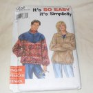 Its So Easy ITS Simplicity 9855 PATTERN Top SWEATER