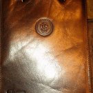 GIVONY Italian LEATHER DESKTOP NOTEPAD POST IT NEW MEMO PAD NEW PAPER
