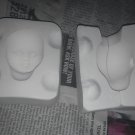 POPPY DOLL FACE HEAD STERLING S241 9-96 Ceramic Casting Porcelain MOLDS S 241