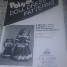 POISSOT DOLL DRESS PATTERNS DPP234 LORI ANGELICA A 22" DOLL DRESS BLOMERS 1995