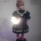 NANCY DRESS PHOTO BY DONNA RUBERT Porcelain Doll HEAD FACE PICTURE SHEET