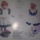 TERRI DRESS PHOTO BY DONNA RUBERT Porcelain Doll HEAD FACE PICTURE VINTAGE SHEET
