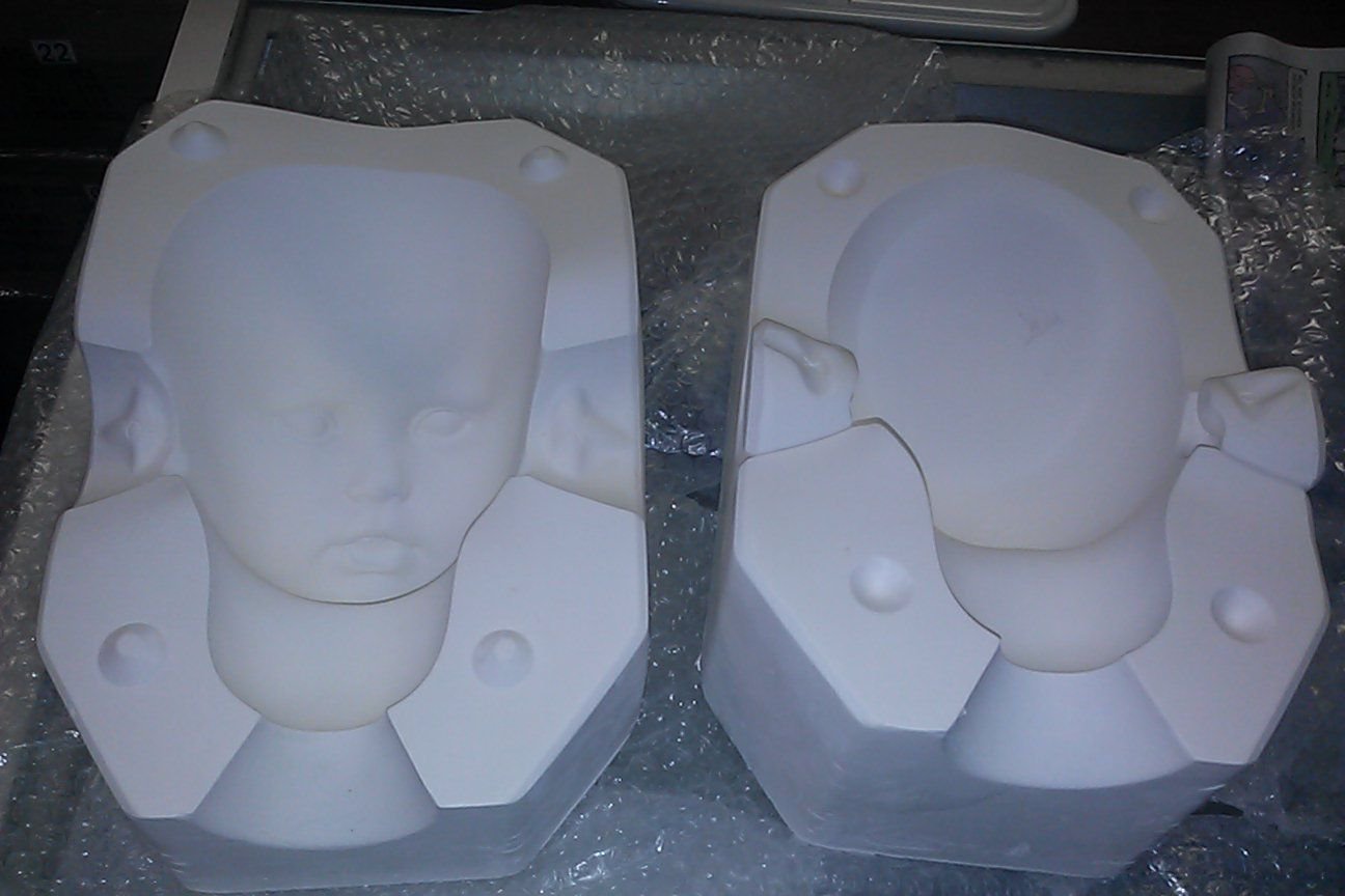 SHAY RUBERT DOLL MOLD 1992 THE DOLL ARTWORKS Ceramic Casting Mold Porcelain