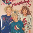 Easy Embellishing Book Magazine Ann Person 1990 Appliques Stitching, Paint, Create Design