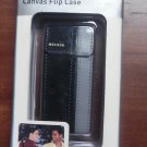 Belkin Canvas Flip Case Ipod Nano Canvas Black Grap New