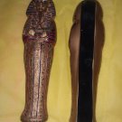 POLYRESIN EGYPTAIN PHARAOH ANTIQUE INCENSE HOLDER BURNER STICK